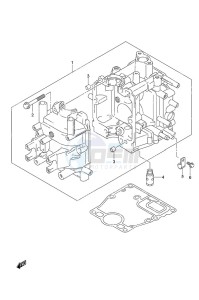 DF 9.9A drawing Cylinder Block