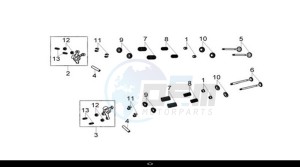 CRUISYM 300 (LV30W1Z1-EU) (L9) drawing IN-EX. VALVE ROCKER ARM