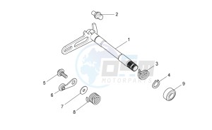 SXV 450-550 2009-2011 drawing Gear box selector I