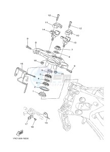 MT09 900 (1RCA 1RCB) drawing STEERING