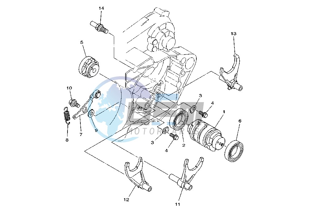 SHIFT CAM-FORK