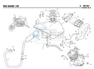 RS2-125-NACKED-BLUE drawing HOSE CONNEXIONS TANKS