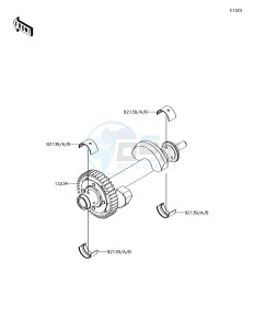 VULCAN S ABS EN650DHFA XX (EU ME A(FRICA) drawing Balancer