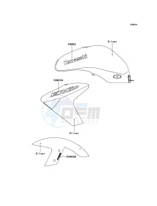 ER-6n ABS ER650B6F GB XX (EU ME A(FRICA) drawing Decals(Silver)