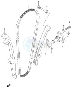 LT-A500X drawing CAM CHAIN