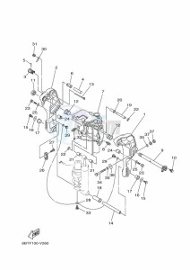 F40FET drawing FRONT-FAIRING-BRACKET