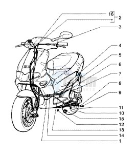 Runner 125 FX 2t drawing Transmissions