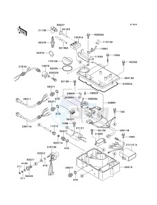 JH 750 C [750 ZXI] (C1-C3) [750 ZXI] drawing IGNITION SYSTEM