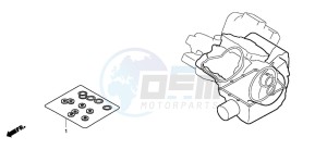 VT750C drawing GASKET KIT B