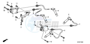 ST1300AC Pan Europoean -ST1300 CH drawing IGNITION COIL