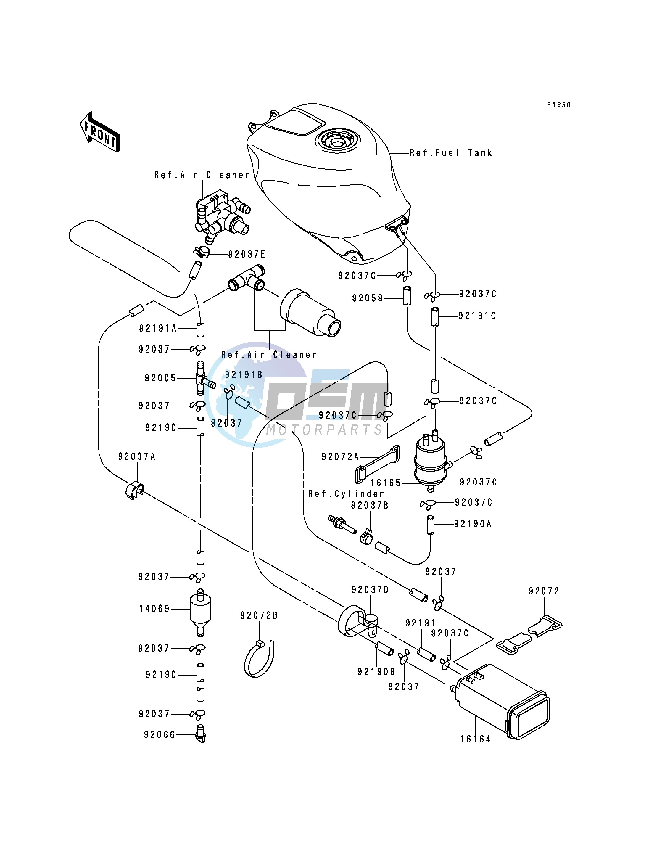 FUEL EVAPORATIVE SYSTEM