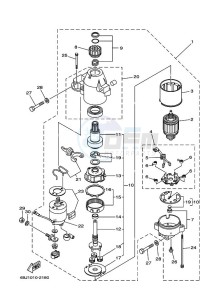 FL225A drawing STARTER-MOTOR