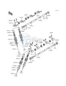 ZL 600 B [ELIMINATOR 600] (B2-B3) [ELIMINATOR 600] drawing VALVE-- S- -