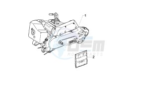 SONAR - 50 CC VTHLR1A1A 2T drawing ENGINE