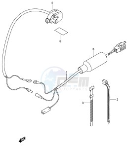 JR80 (P3-P28) drawing WIRING HARNESS (MODEL K1)