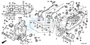 SH300AB drawing CRANKCASE