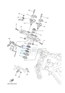 MTN850-A MTN-850-A MT-09 ABS (BS27) drawing STEERING