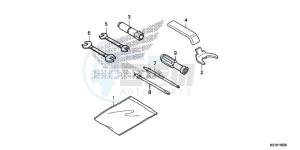 SH125DSE SH125DS UK - (E) drawing TOOLS