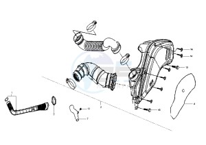 EURO MX - 150 cc drawing INTAKE