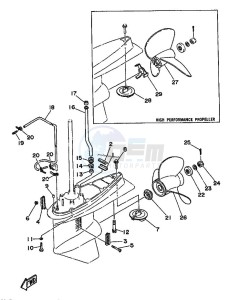 130B drawing PROPELLER-HOUSING-AND-TRANSMISSION