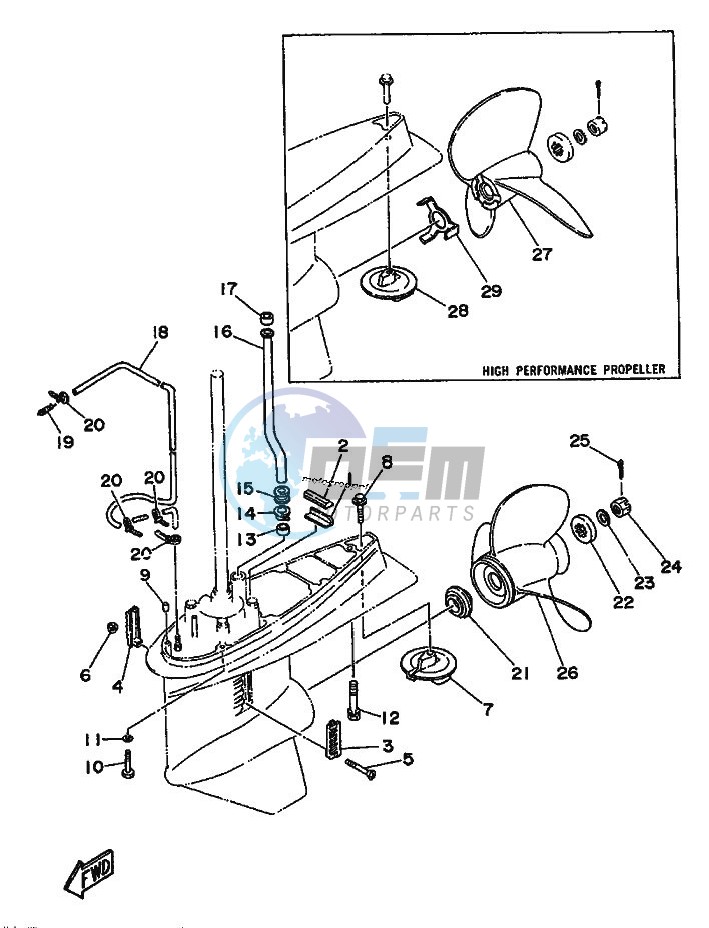 PROPELLER-HOUSING-AND-TRANSMISSION