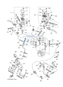 XP500A T-MAX 530 (2PWC) drawing FRONT MASTER CYLINDER