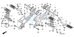 CBF600NA9 UK - (E / ABS MKH) drawing STEP