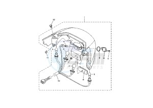 YP MAJESTY 250 drawing TAILLIGHT