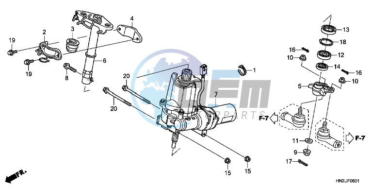 FRONT BRAKE MASTER CYLINDER