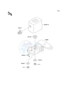 KLX 300 A [KLX300R] (A7-A9) [KLX300R] drawing METER-- S- -