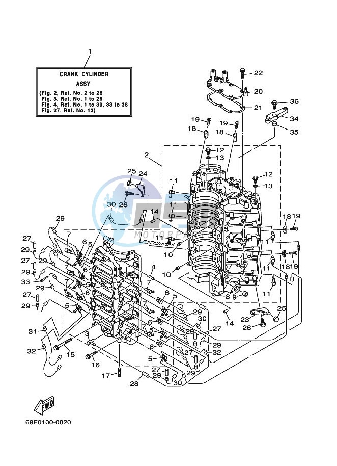 CYLINDER--CRANKCASE