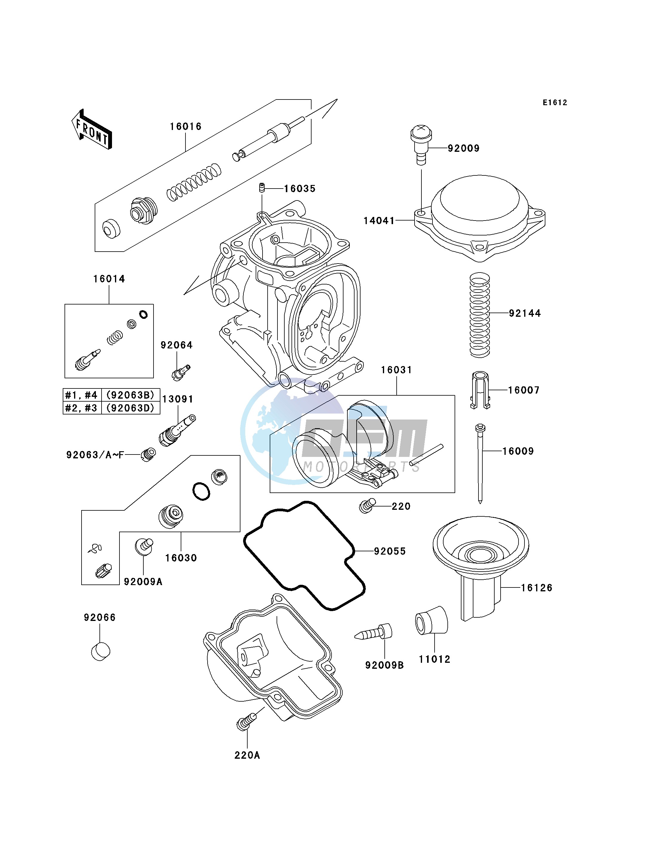 CARBURETOR PARTS