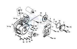 WOLF SB125Ni (PU12EA-EU) (L8-M0) drawing CRANKCASE LEFT