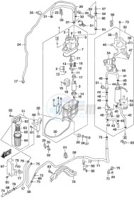 DF 300B drawing Fuel Pump/Fuel Vapor Separator