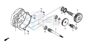 SH50 drawing TRANSMISSION