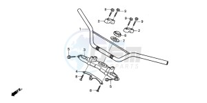 XR80R drawing HANDLE PIPE