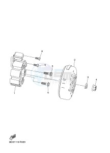 YZF250F YZ250F (BW47) drawing GENERATOR