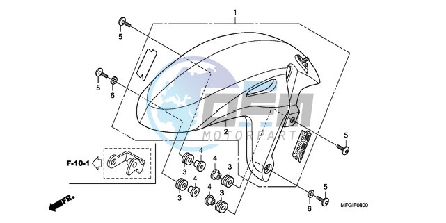 FRONT FENDER