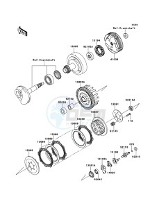 KLX110 KLX110CDF EU drawing Clutch