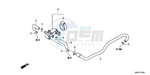 CBR600FAC drawing AIR INJECTION CONTROL VALVE