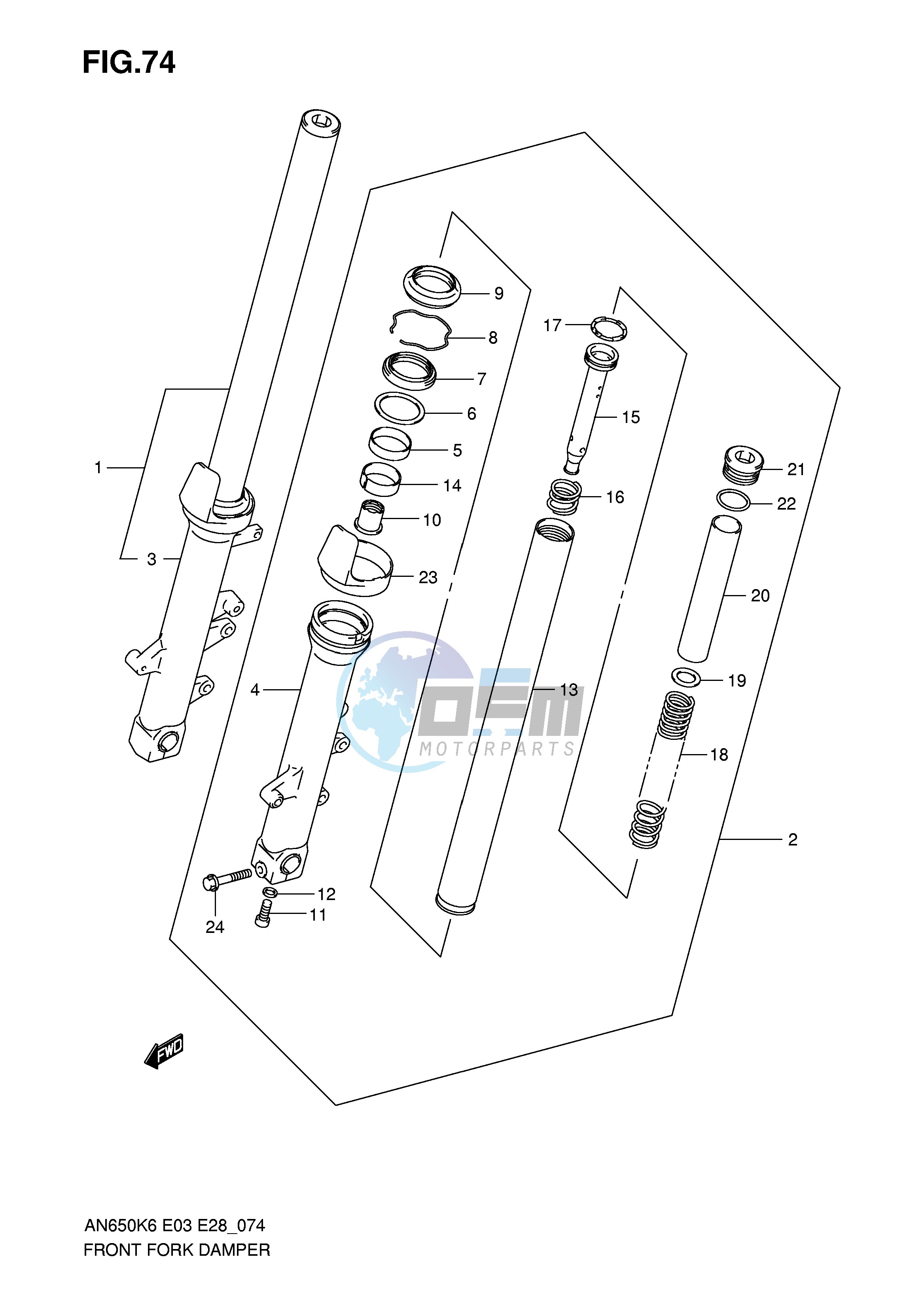 FRONT FORK DAMPER