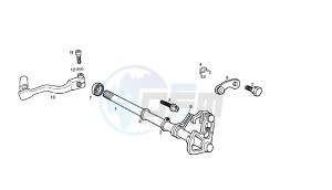 SENDA R X-RACE - 50 CC VTHSR1A1A drawing GEAR CHANGE MECHANISM