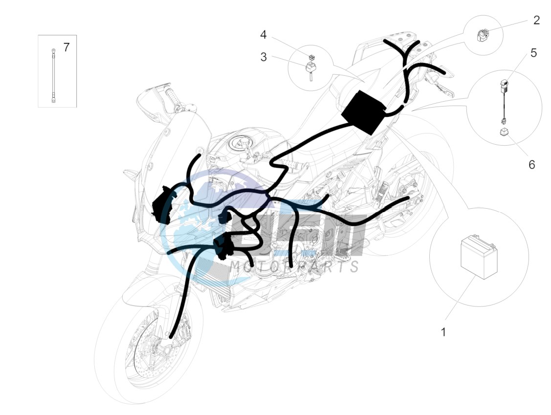 Rear electrical system