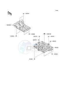 KVF700 D [PRAIRIE 700 4X4 TEAM GREEN SPECIAL EDITION] (D1) D1 drawing OPTIONAL PARTS-- GUARD- -