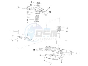 RSV4 1100 RACING FACTORY E4 ABS (APAC) drawing Steering