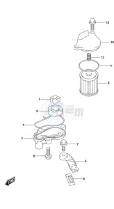 DF 4A drawing Oil Pump