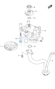 DF 150AS drawing Oil Pump