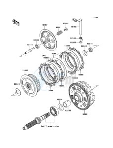 ER-6n ABS ER650B8F GB XX (EU ME A(FRICA) drawing Clutch