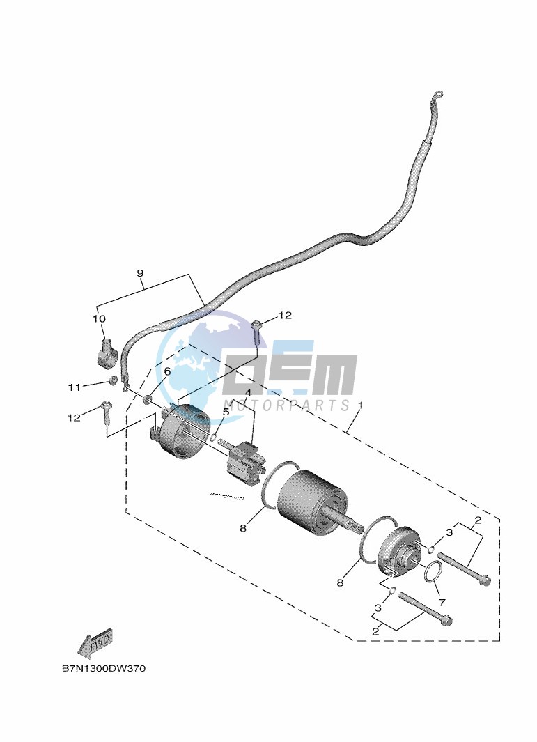 STARTING MOTOR