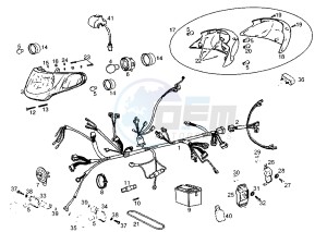 ATLANTIS O2 - 50 cc drawing WIRING HARNESS